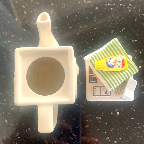 Paul Cardew mini ceramic teapot washing machine rare - Picture 5 of 6